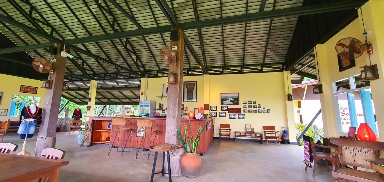 Baan Sakuna Hotel Chiang Khong Exterior foto