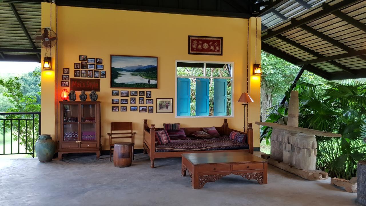 Baan Sakuna Hotel Chiang Khong Exterior foto
